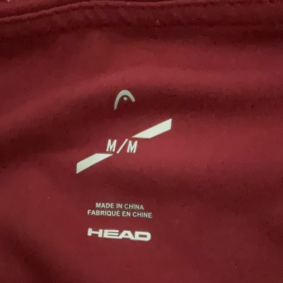 Head Red Leggings High-Rise Stretchy Athletic Wear - Picture 4 of 4